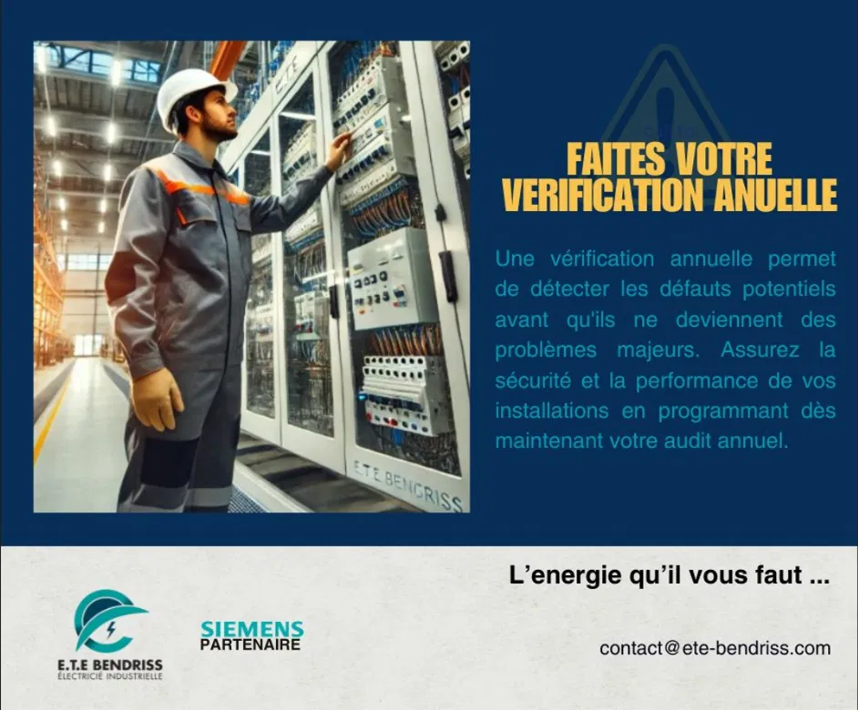 Vérification annuelle ETE Bendriss